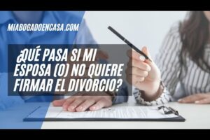 Por qué un hombre se niega a firmar el divorcio: causas y soluciones